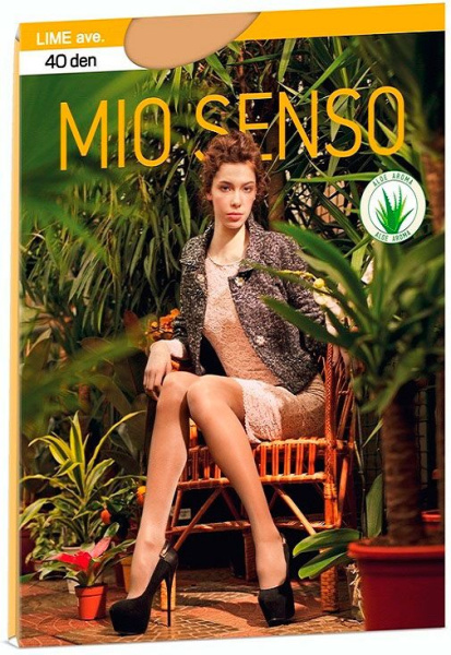 Колготки Mio Senso "LIME 40 den" XXL