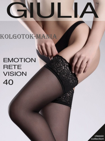 Чулки GIULIA EMOTION RETE VISION 40 (1)
