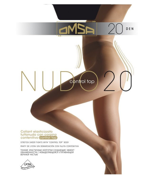 Колготки OMSA NUDO 20 control top