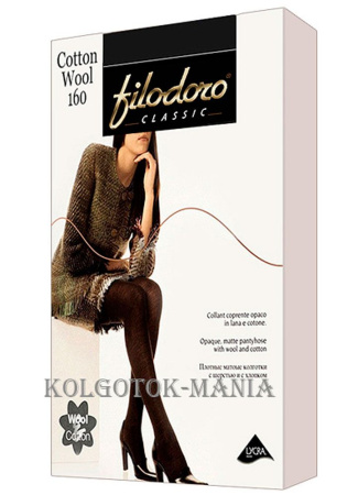 Колготки FILODORO COTTON WOOL 160